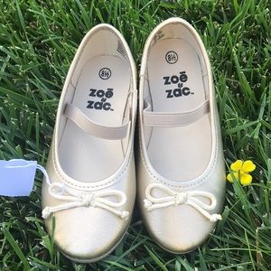 Any 2 pair for $12! NWT Gold toddler shoes
